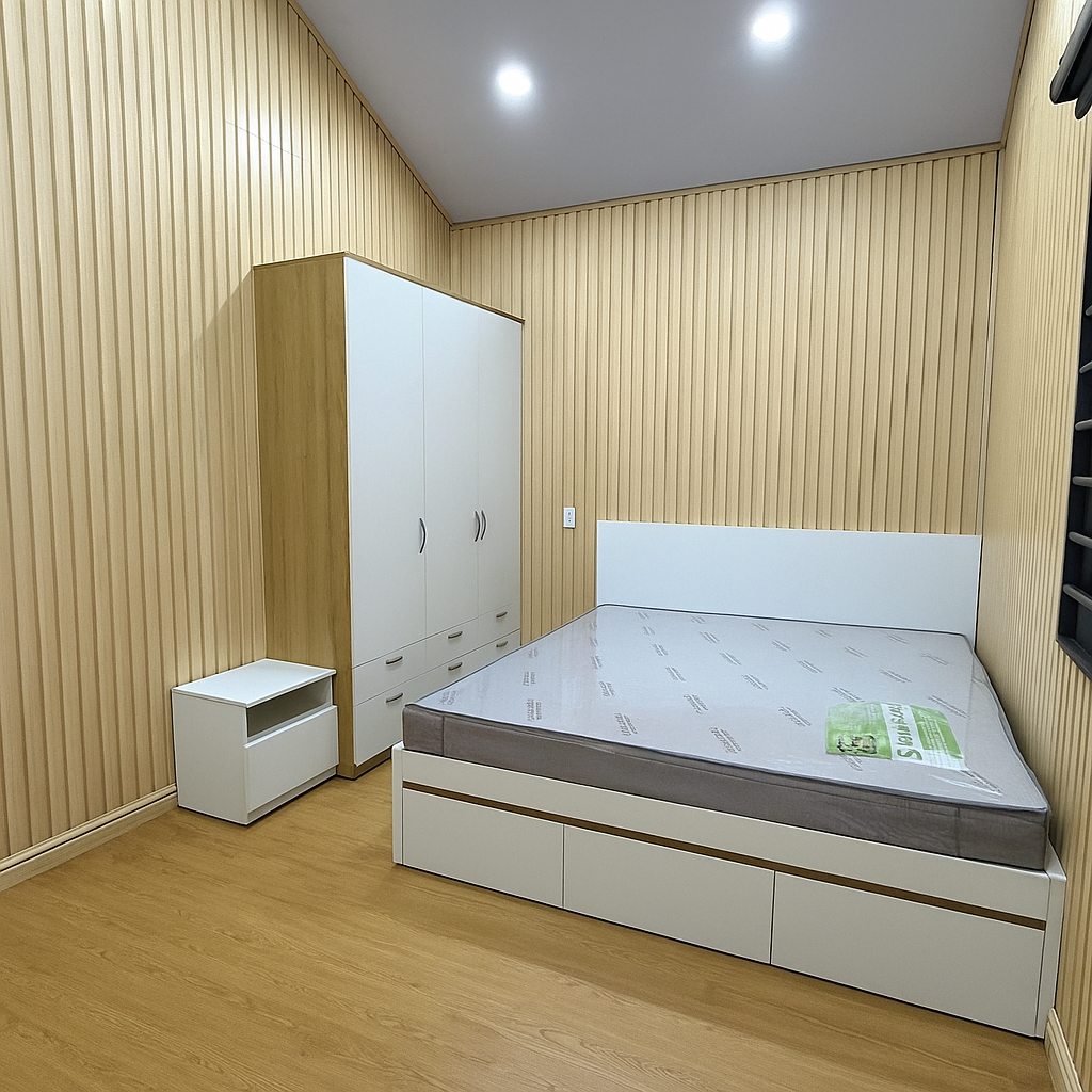 Nhà Gỗ Nhựa 5mx9m