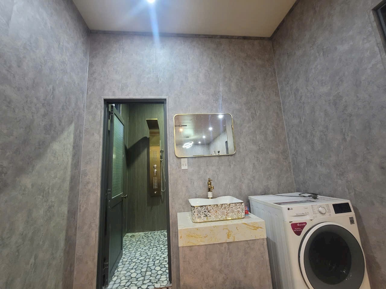 Nhà Gỗ Xi Măng 6mx14m