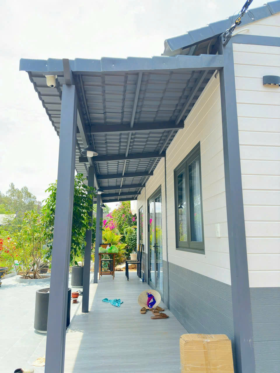 Nhà Tấm Hợp Kim Nhôm 6mx8m