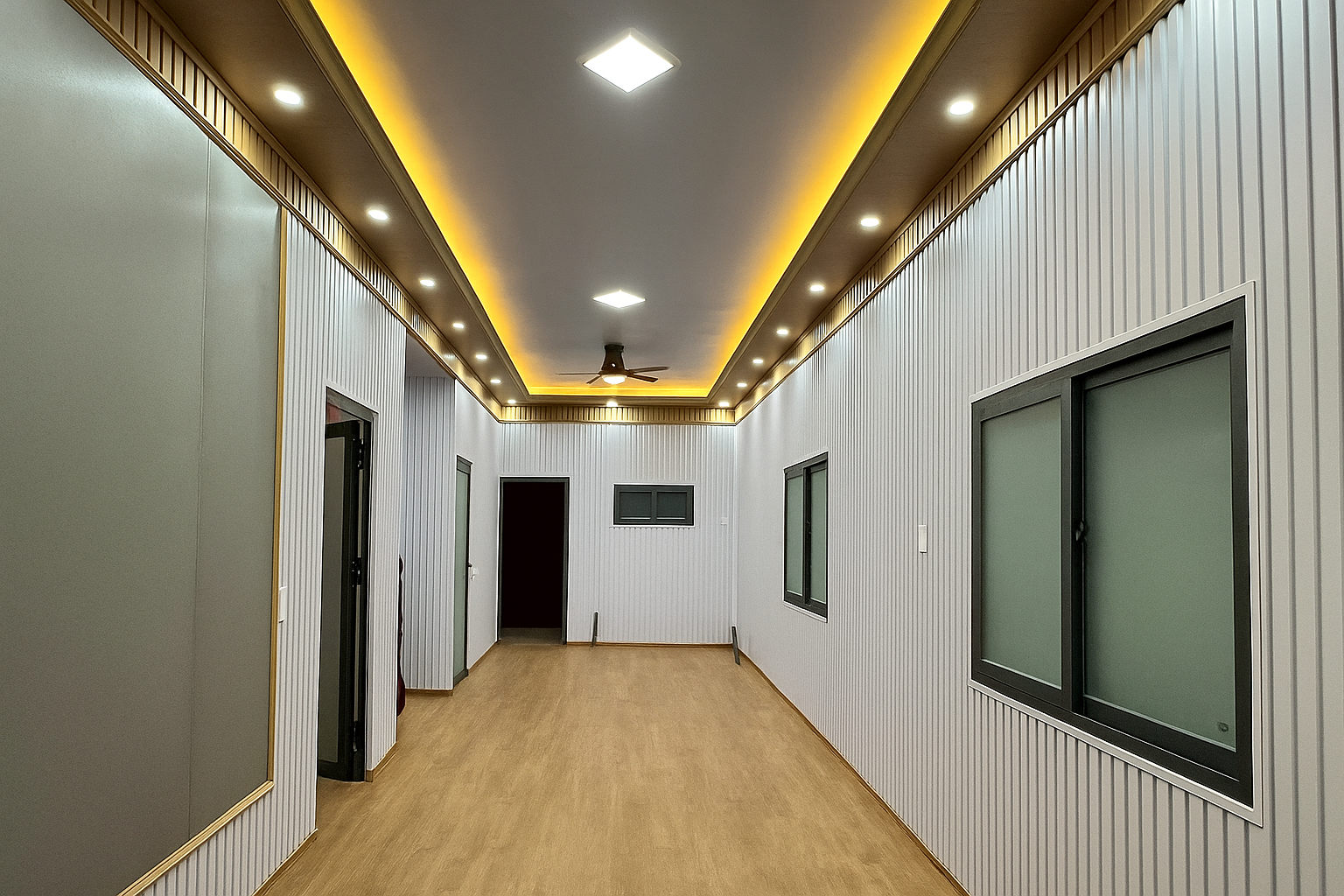 Nhà Gỗ Nhựa 6mx14m